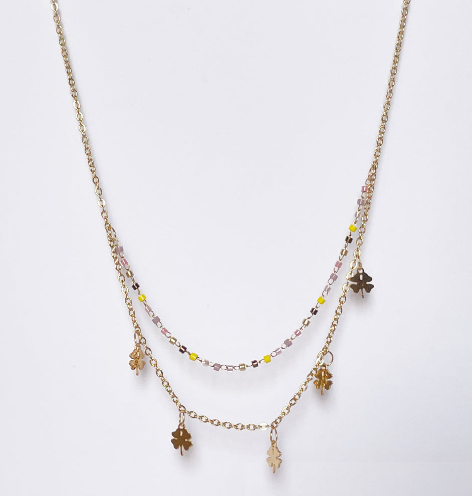Kira Clover Necklace: Women's Designer Necklaces | Tory Burch